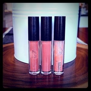 💄MAC Lipglass 3 Pack